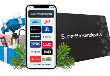 Mobiltelefon och flera olika loggor.