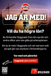 Soluppgång på arbetsplats.